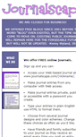 Mobile Screenshot of journalscape.com